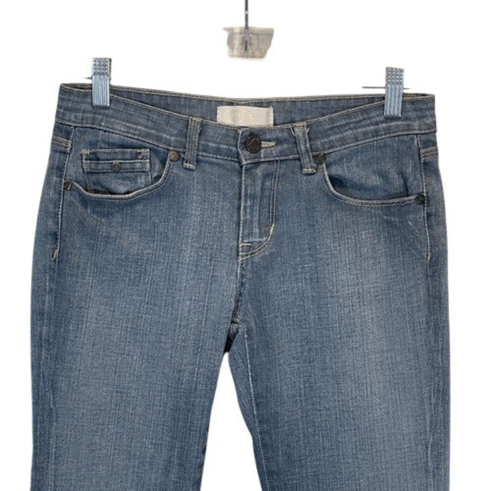 ARISTOCRAT Premium Denim Low Rise Bootcut Jeans Stretch USA Made Size 27 - Picture 3 of 12